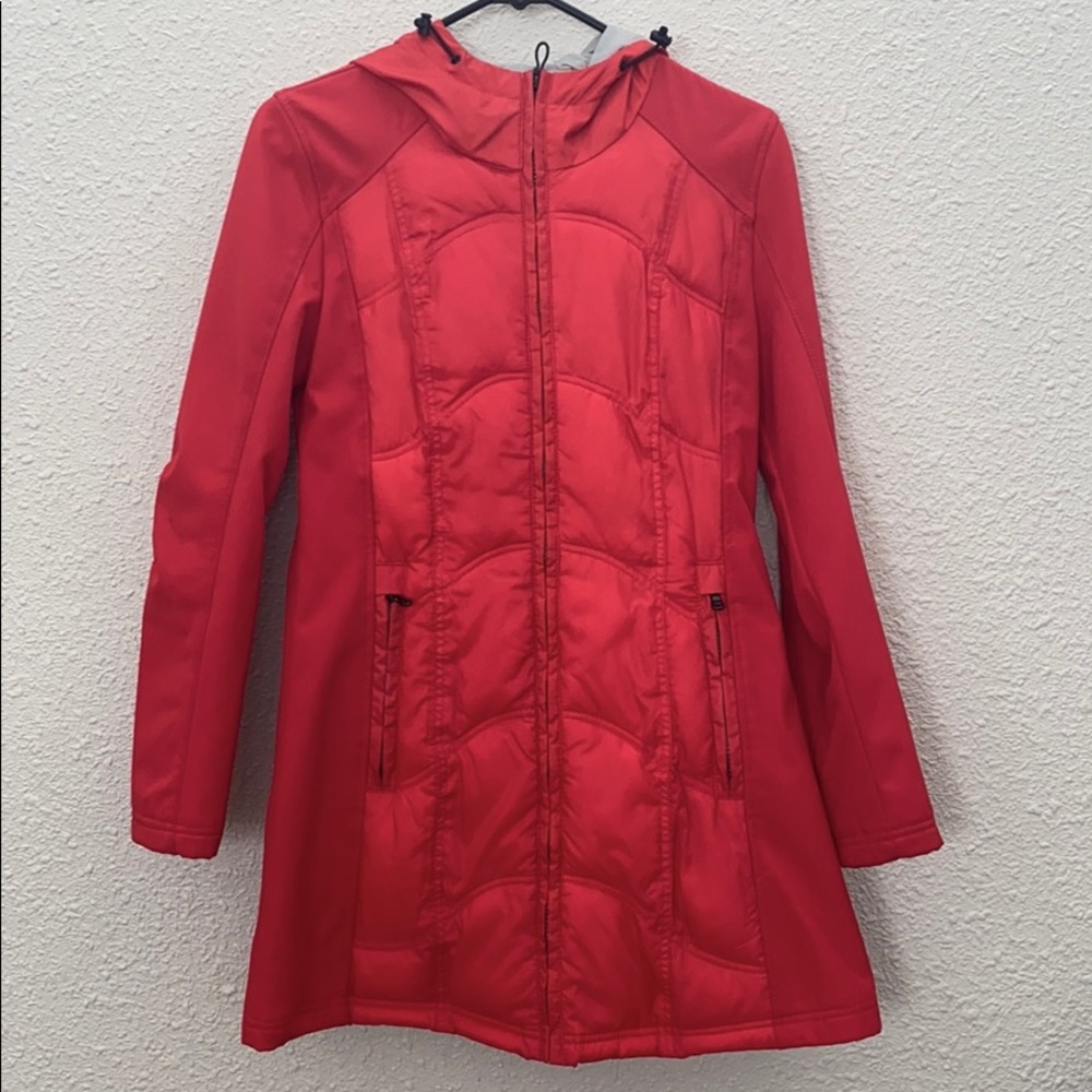 Blood orange coat